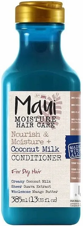 Maui Moisture Nourish &amp; Moisture + Coconut Milk Conditioner Regenerator za suhu kosu "Kokosovo mlijeko"