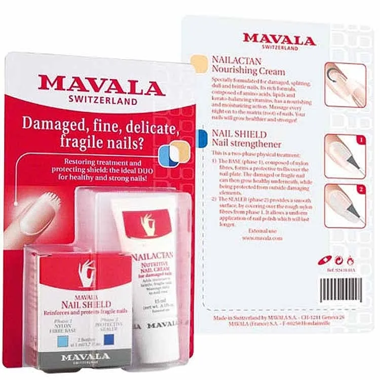 Mavala (crem/15ml + shield/2x5ml) Set