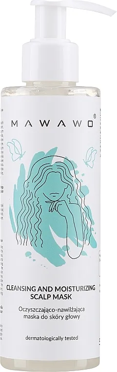 Mawawo Cleansing And Moisturizing Scalp Mask Maska za čišćenje i hidrataciju kože glave