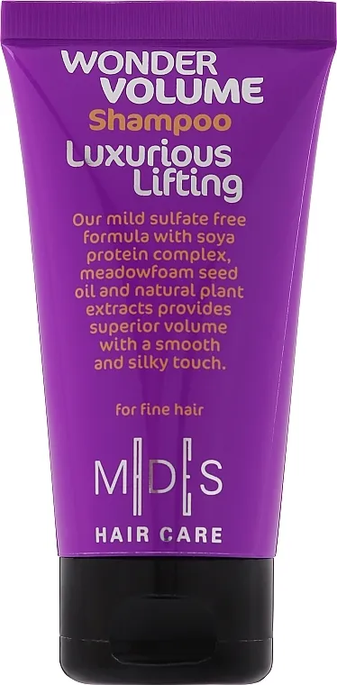MDS Hair Care Wonder Volume Luxurious Lifting Shampoo Šampon “Podizanje kose. Čudesni volumen"