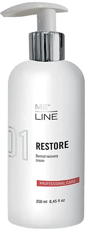 Me Line 01 Restore Dermal Recovery Cream Professional Care Emolijentna krema za obnavljanje kože nakon profesionalne terapije za depigmentaciju