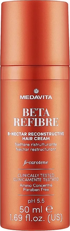 Medavita Beta Refibre B-Nectar Reconstructive Hair Cream Krema za obnavljanje oštećene kose