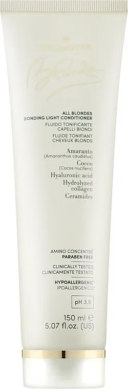 Medavita Blondie All Blondes Bonding Light Conditioner Ojačavajući regenerator za sve nijanse plave