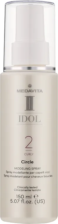 Medavita Circle Modeling Spray Sprej za oblikovanje kovrdžave kose sa blagim učvršćivanjem