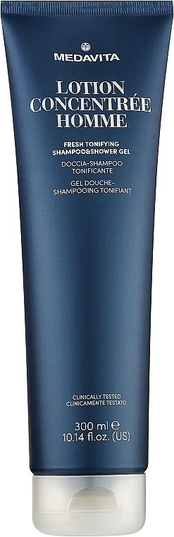 Medavita Lotion Concentree Homme Fresh Tonifying Shampoo &amp; Shower Gel Tonik šampon i gel za tuširanje 2 u 1