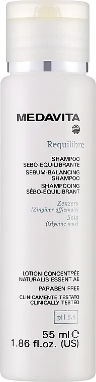 Medavita Requilibre Sebum Balancing Shampoo Šampon za regulaciju sebuma za kožu glave