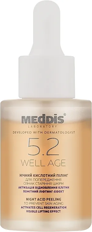 Meddis Well Age Night Acid Peeling Kiseli piling za noć