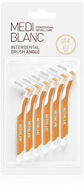 Mediblanc Interdental Brush Angle Interdentalne četkice 0.7 mm