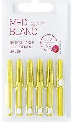 Mediblanc Interdental TB Pull Out System Uvlačive međuzubne četkice, 0.5 mm