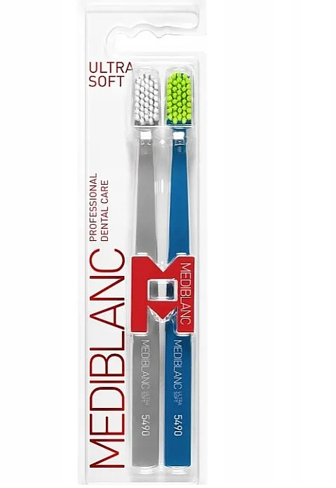 Mediblanc Ultra Soft Toothbrush 5490 (toothbrush/2pcs) Set četkica za zube