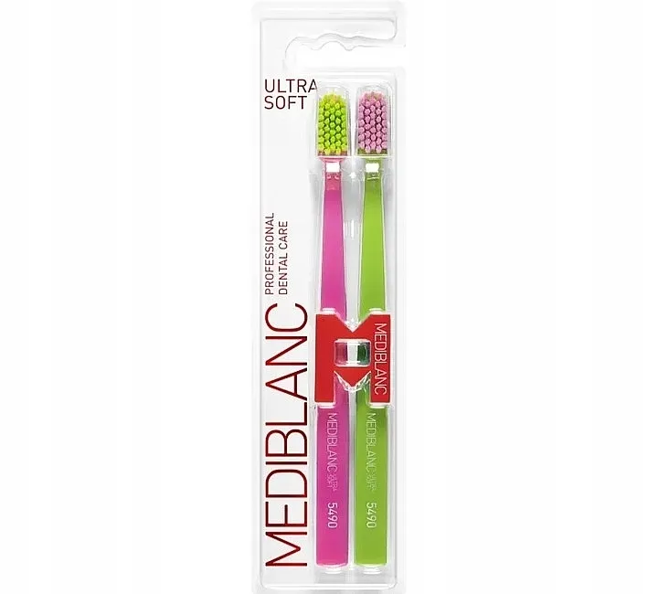 Mediblanc Ultra Soft Toothbrush 5490 (toothbrush/2pcs) Set četkica za zube
