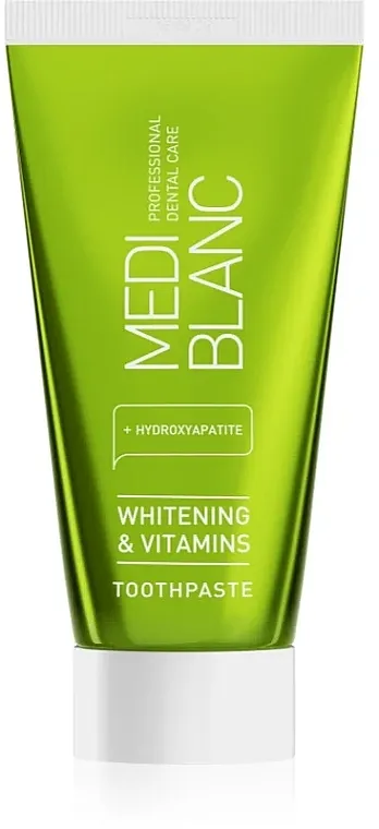 Mediblanc Whitening &amp; Vitamins Toothpaste Izbeljujuća pasta za zube sa vitaminima