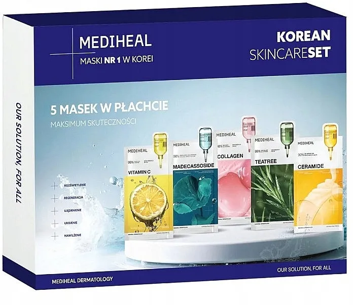 Mediheal Korean Skincare Set (f/mask/5x24ml )