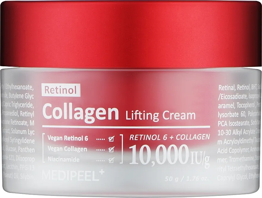 MEDIPEEL Retinol Collagen Lifting Cream Dvostruka piling krema sa retinolom i kolagenom