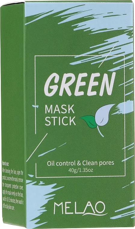 Melao Green Tea Purifying Clay Stick Mask Stick maska s organskom glinom i zelenim čajem
