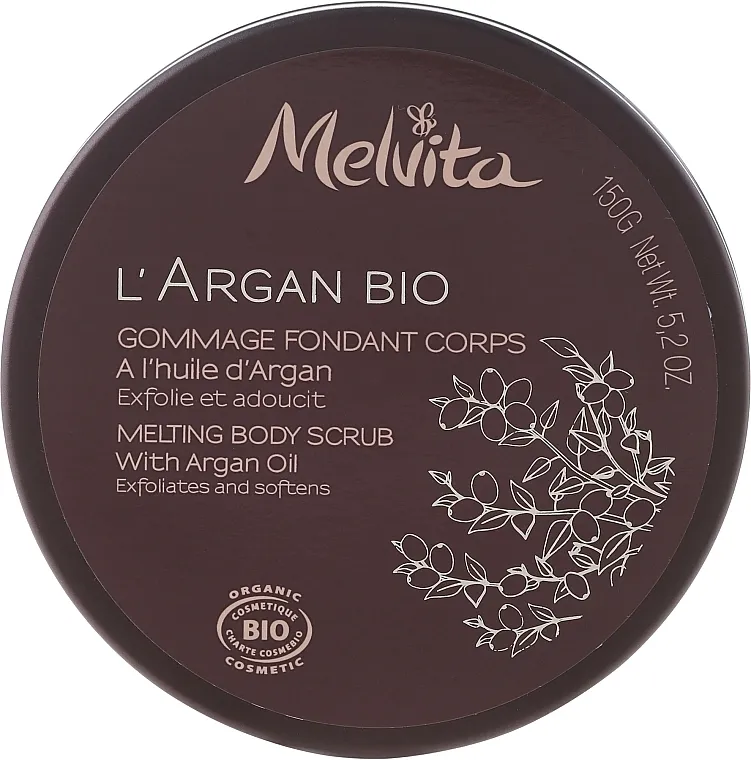 Melvita L'Argan Bio Body Scrub Scrub za tijelo