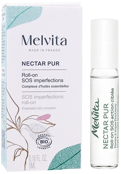 Melvita Nectar Pur Roll-On SOS Imperfections Bio SOS roll-on za nesavršenosti