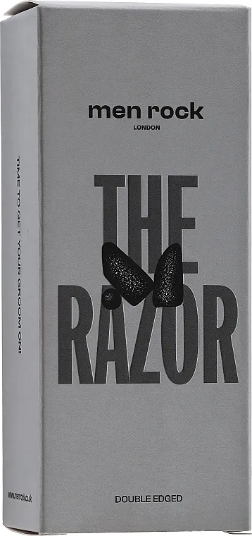 Men Rock The Double Edged Razor Aparat za brijanje