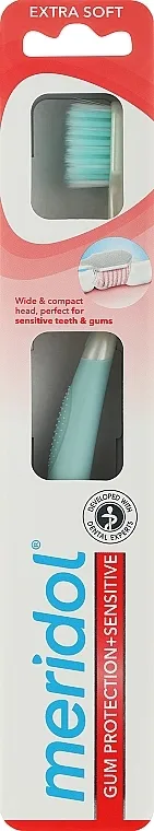 Meridol Gum Protective + Sensitive Extra Soft Toothbrush Četkica za zube, ekstra meka, u boji mente