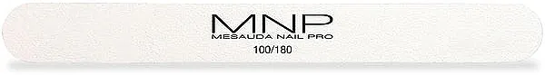 Mesauda Milano White Straight Nail File Turpija za nokte 100/180 grit