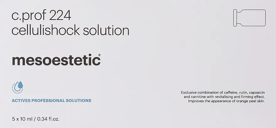 Mesoestetic C.prof 224 Cellulishock Solution Mezokoktel "Anticelulit"
