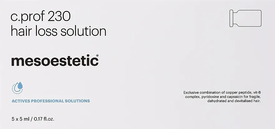 Mesoestetic C.prof 230 Hair Loss Solution Mezokoktel za liječenje gubitka kose