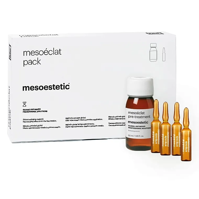 Mesoestetic Mesoeclat Pack Profesionalni tretman za trenutnu revitalizaciju kože