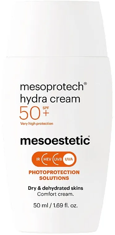 Mesoestetic Mesoprotech Hydra Cream SPF 50+ Hidratantna krema za lice sa zaštitnim faktorom