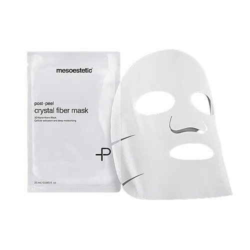 Mesoestetic Post-Peel Crystal Fiber Mask Maska za lice