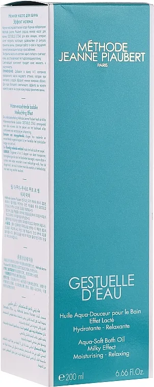Methode Jeanne Piaubert Gestuelle d'Eau Aqua-Soft Bath Oil Milky Effect Ulje za kupanje