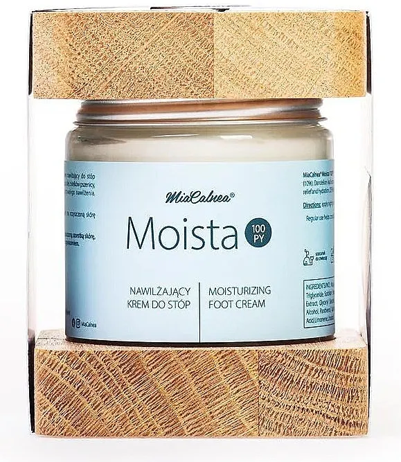 MiaCalnea Moisturizing Foot Cream + 2X OAKIS (cr/120ml+acc) Set