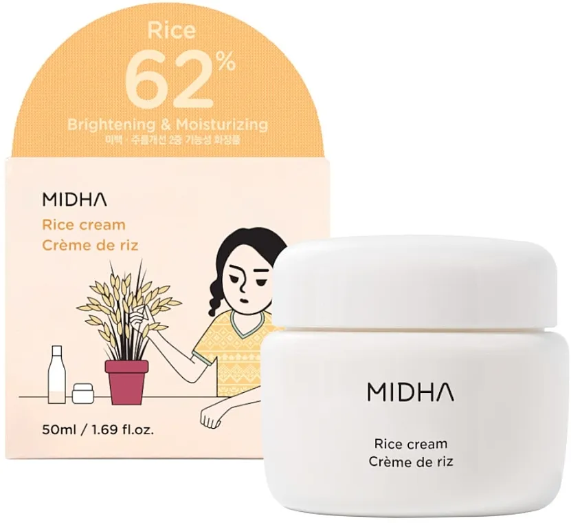MIDHA Rice Cream Krema za lice