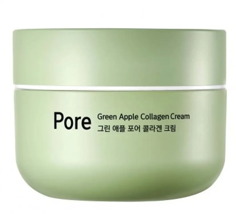 Milk Touch Green Apple Pore Collagen Cream Hidrantna krema sa kolagenom za lice
