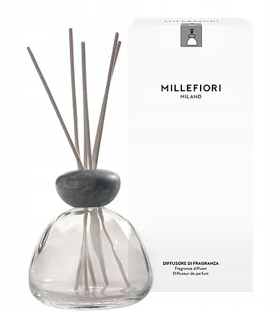 Millefiori Milano Air Design Marble Glass Prozirni difuzor bez punjenja, sa sivim