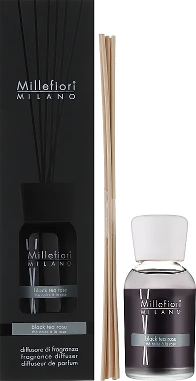 Millefiori Milano Black Tea Rose Fragrance Diffuser Aroma difuzor