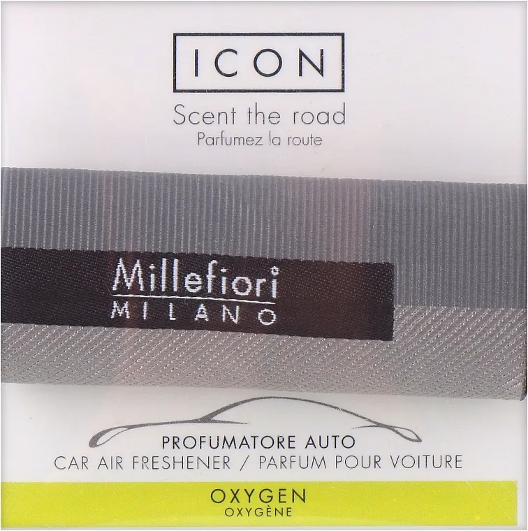 Millefiori Milano Icon Oxygen Textile Geometric Car Air Freshener Osveživač za auto "Oxygen"