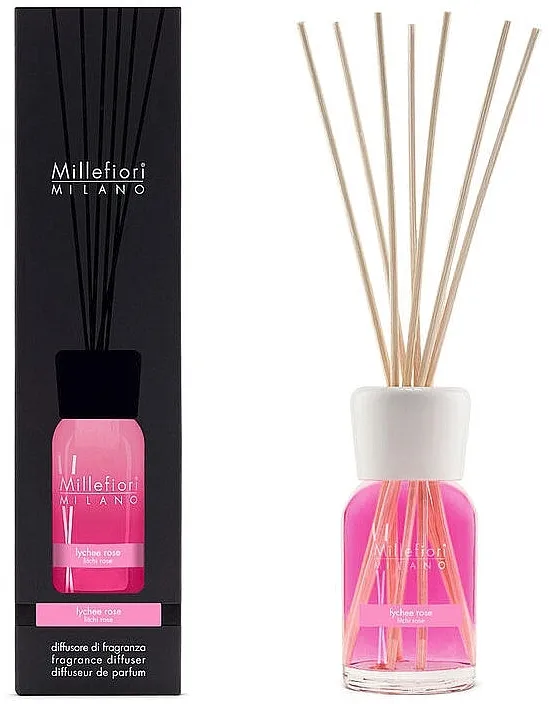 Millefiori Milano Natural Diffuser Lychee Rose Aroma difuzor "Lychee Rose"
