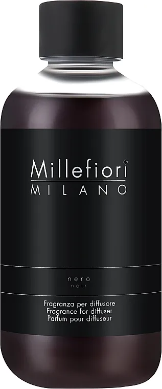 Millefiori Milano Natural Diffuser Nero (dopuna) Aroma difuzor "Crni"