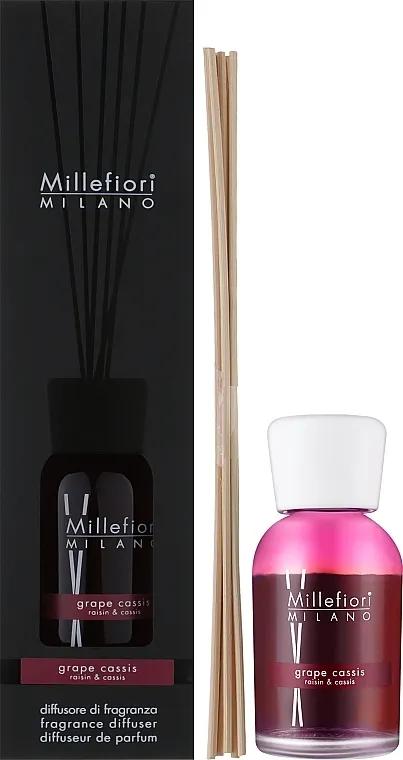 Millefiori Milano Natural Grape Cassis Aroma difuzor "Grožđe"