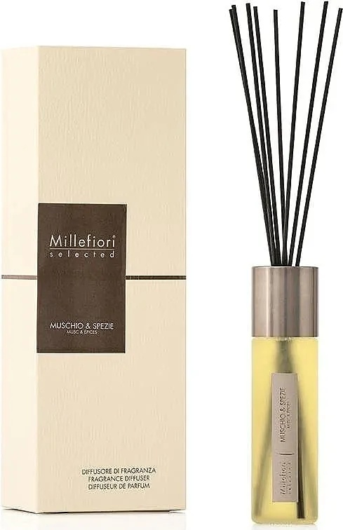 Millefiori Milano Selected Musk Spicesr Fragrance Diffuser Aromadifuzor