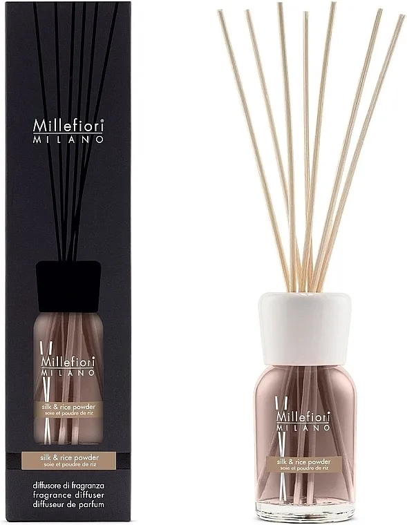 Millefiori Milano Silk &amp; Rice Powder Fragrance Diffuser Aroma difuzor