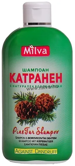 Milva Pine Tar Shampoo Šampon protiv peruti sa borovim katranom za sve tipove kose