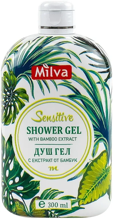 Milva Sensitive Shower Gel With Bamboo Extract Gel za tuširanje sa ekstraktom bambusa