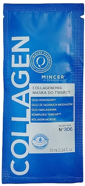 Mincer Pharma Collagen N°306 Sheet maska za lice