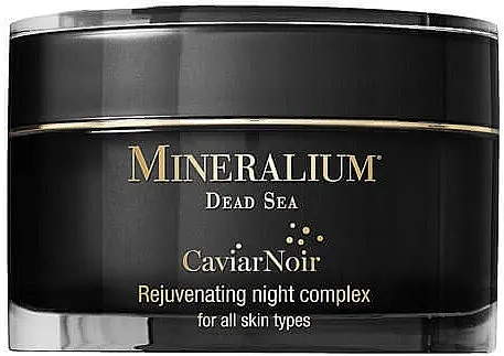 Mineralium Caviar Noir Rejuvenating Night Complex Noćni pomlađujući kompleks za lice s crnim kavijarom