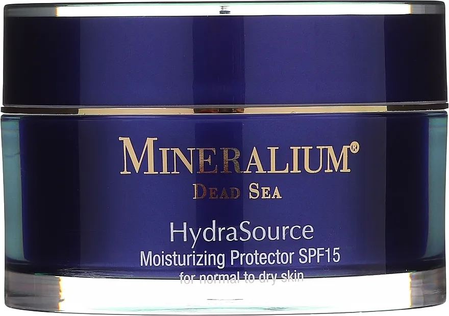 Mineralium Dead Sea Hydra Source Moisturizing Protector SPF15 Hidratantna zaštitna krema za normalnu do suhu kožu