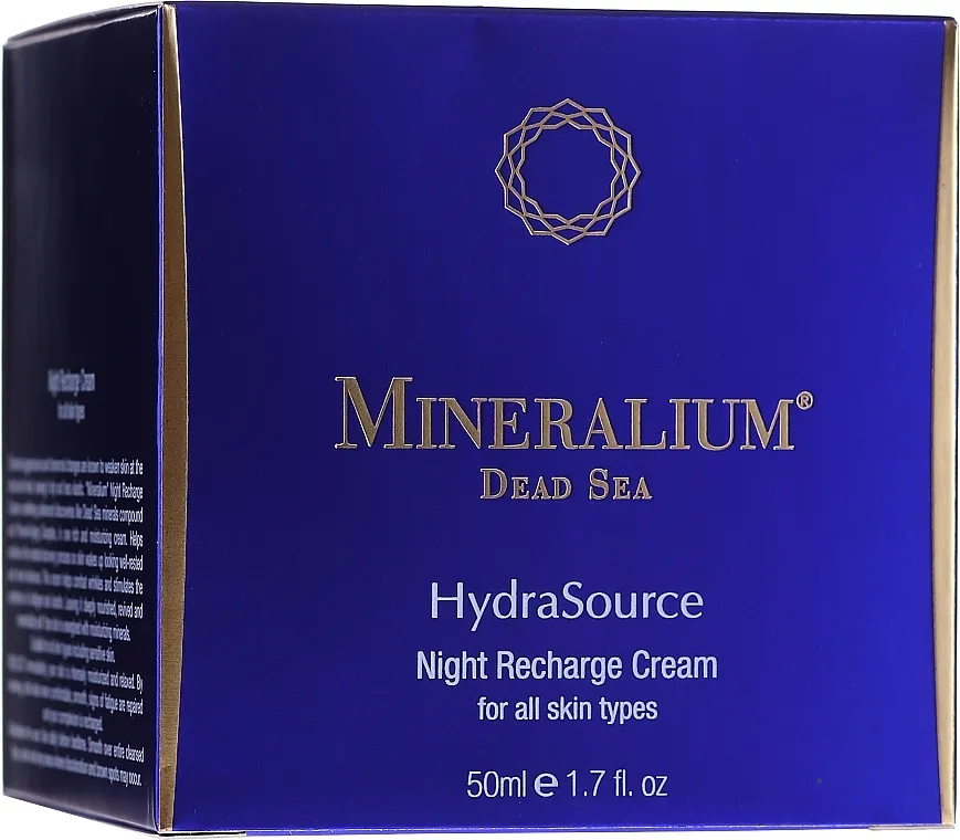 Mineralium Hydra Source Night Recharge Cream Noćna revitalizirajuća krema