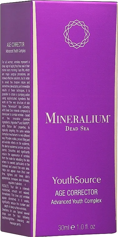 Minerallium Youth Source Age Corrector Advanced Youth Complex Korektor za lice protiv starenja
