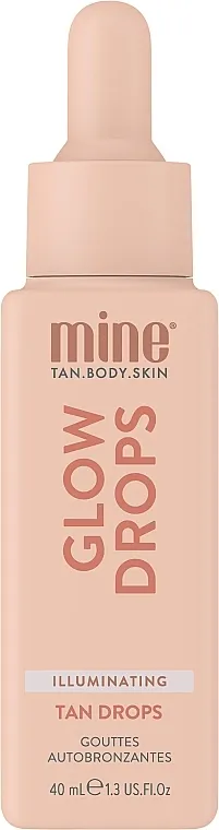MineTan Illuminating Glow Drops Kapi za sunčanje lica