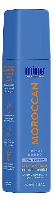 MineTan Moroccan Self Tan Foam Pena za samopotamnjivanje